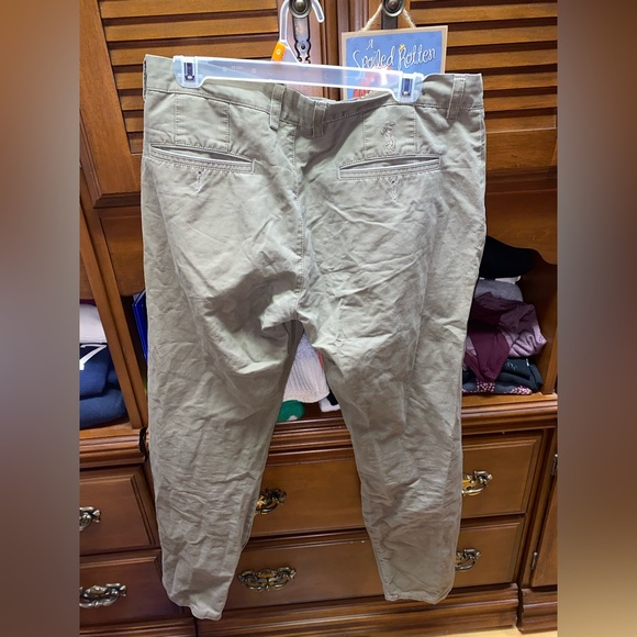 Dark green Chino Polo pants. - Picture 1 of 5